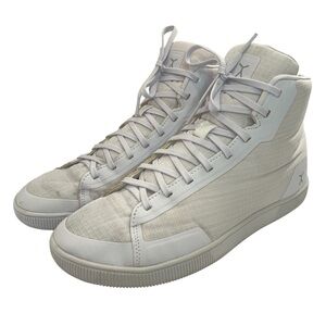 Flux Adapt High Top Trainer Shoes Mens Size 9 Womens Size 10 White